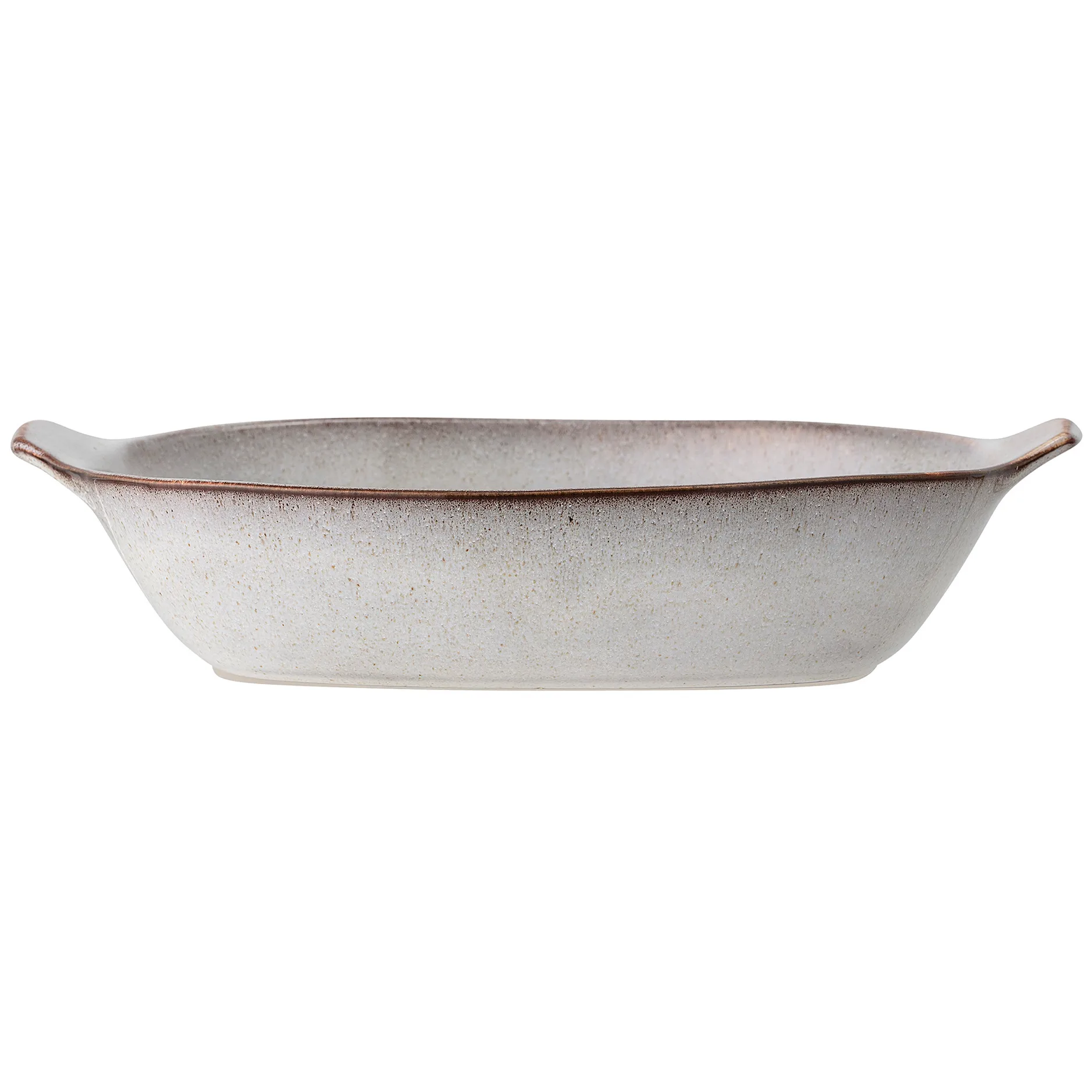 Sandrine serving bowl 27.5x42.5 cm, light grey Bloomingville