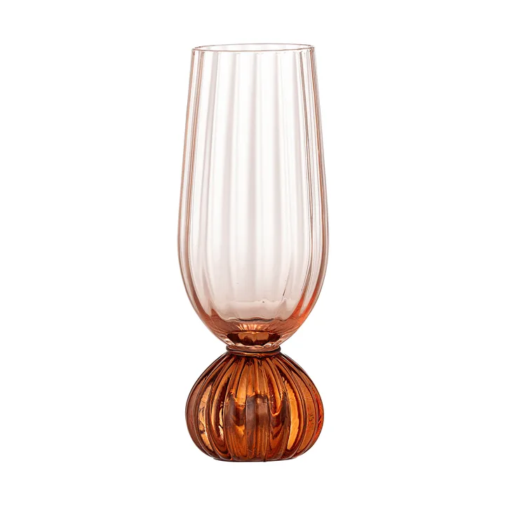 Taurin champagne glass 250 ml - Rose - Bloomingville