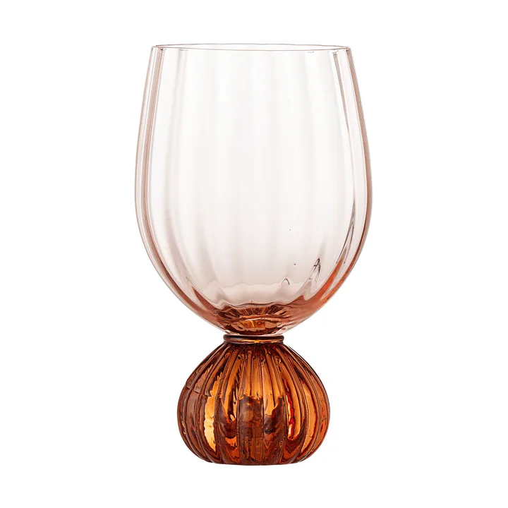 Taurin wine glass 43 cl - Rose - Bloomingville