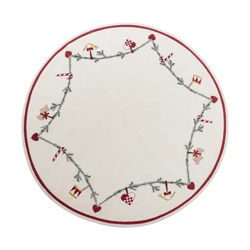 Yule Christmas tree skirt Ø110 cm - Red - Bloomingville