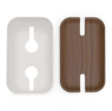 Cable organiser M - Dark wooden details - Bosign