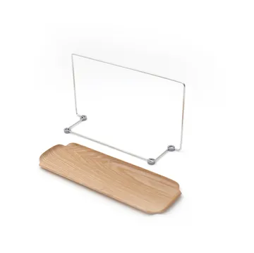 LEAF dish rack with dishcloth holder - Willow-stainless steel - Bosign