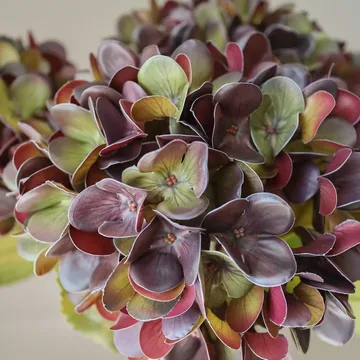 Hydrangea artificial bouquet - Muted purple, 60 cm, 6 pcs - Botané