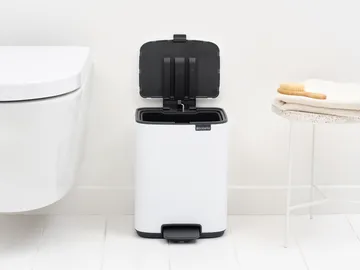 Bo pedal bin 7 L - White - Brabantia