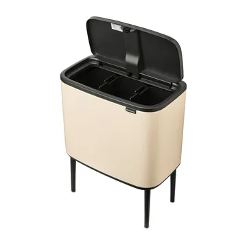 Bo touch bin 3 x 11 litre - Soft beige - Brabantia