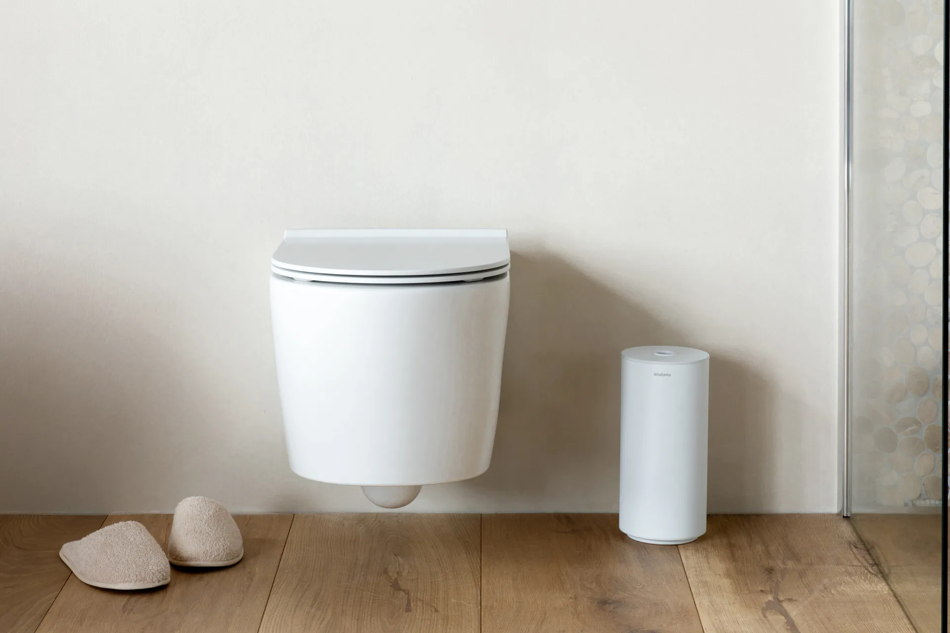 MindSet Toilet roll holder, Mineral Fresh White Brabantia