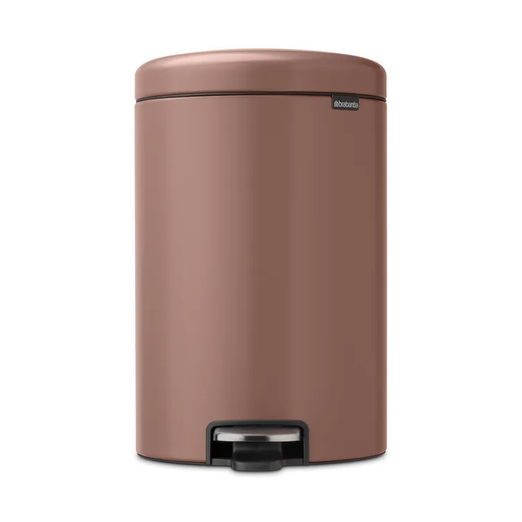 New Icon pedal bin 20 liter, Satin taupe Brabantia