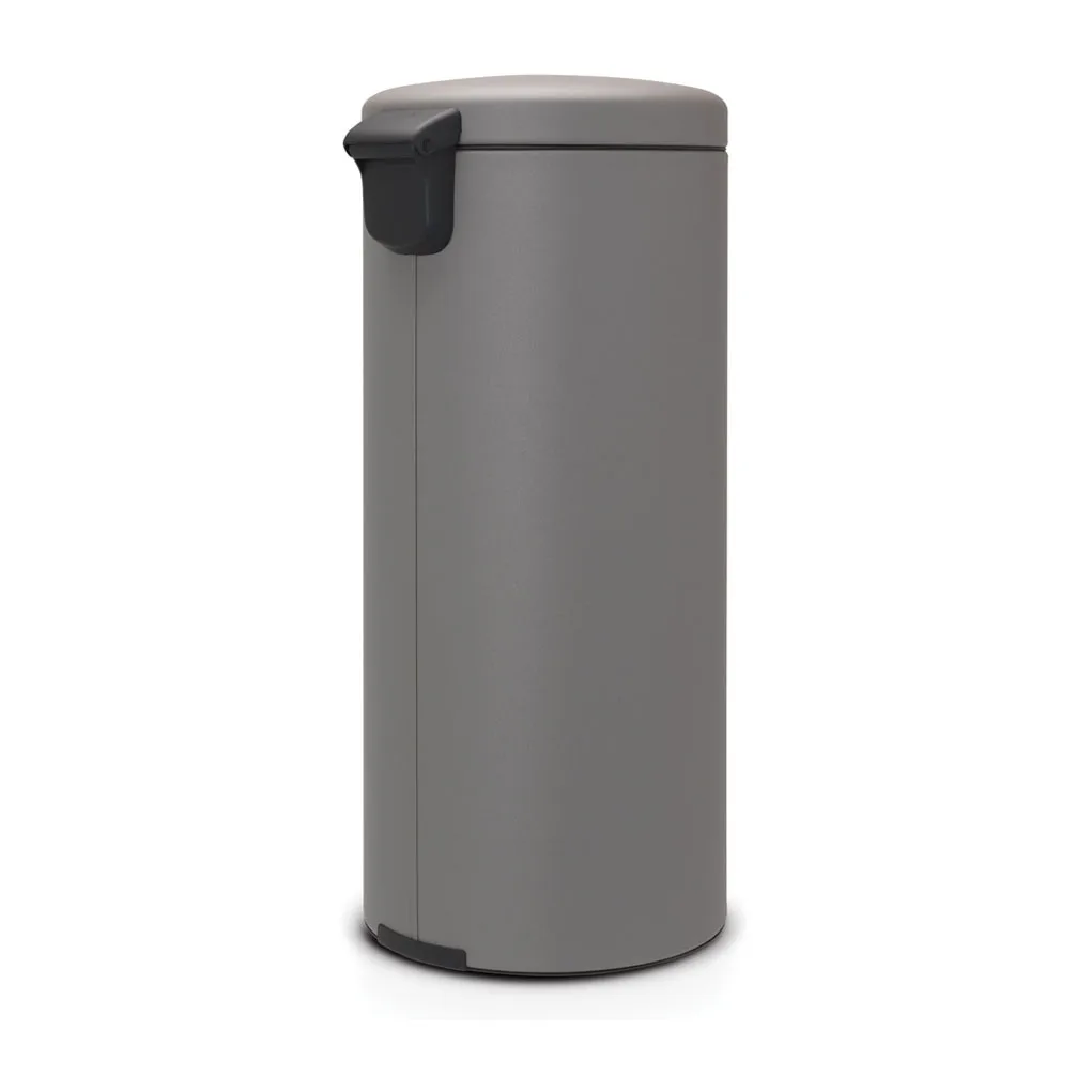 New Icon pedal bin 30 liter, Mineral concrete grey Brabantia