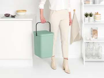 Waste Bin Sort & Go 25L - Jade Green - Brabantia