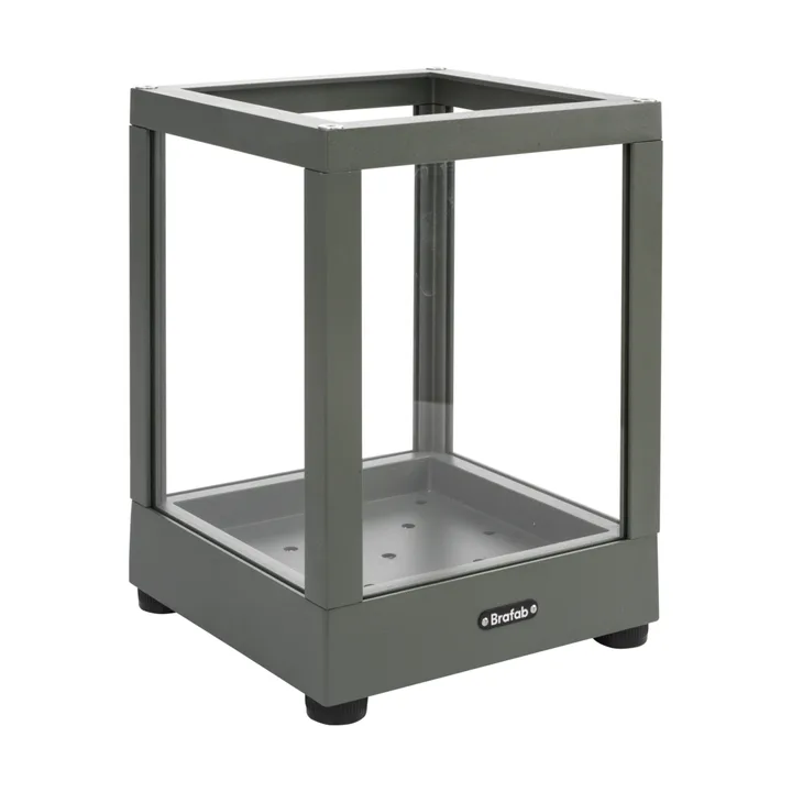 Belfort lantern - Nordic green, 28 cm - Brafab