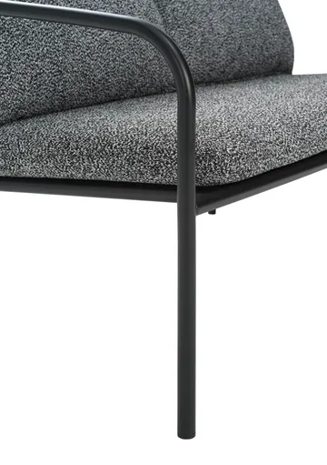 Bendt sofa - Black-teddy ant - Brafab