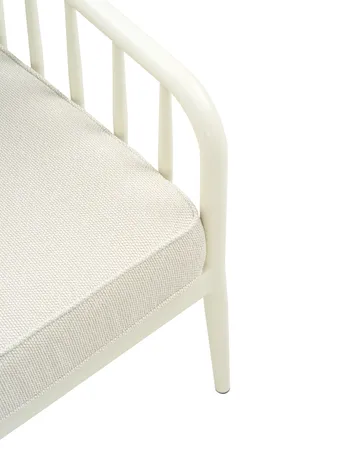 Coleville sofa - Pearl white-dot beige, 3-seater - Brafab