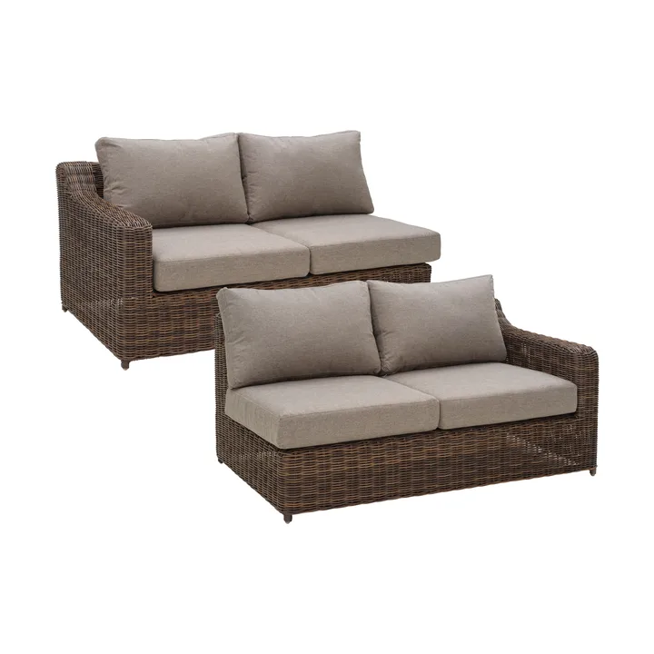 Glendon sofa module - Dark Brown-soft moose - Brafab