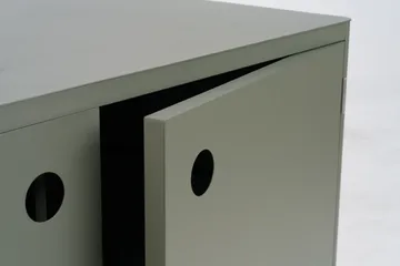 Kelia outdoor kitchen base cabinet - Anthracite, 121x91x64 cm - Brafab
