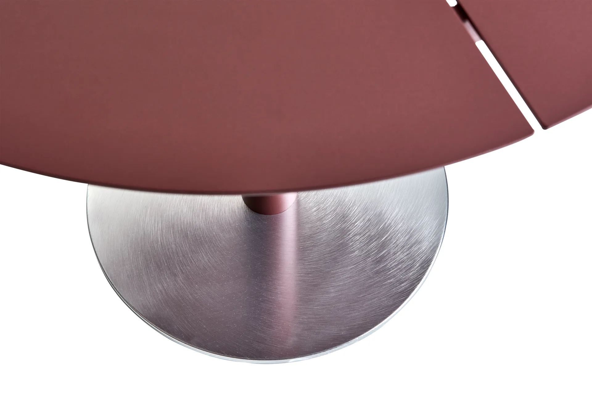 Peace Bistro café table Ø80 cm Zin red Brafab