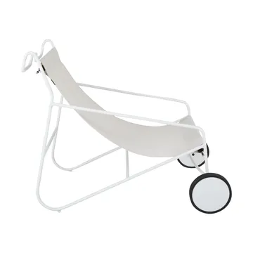 Poul Chair lounge armchair - White - Brafab