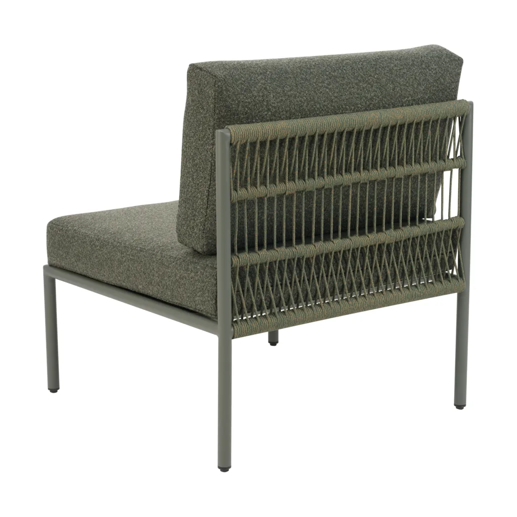 Reno sofa module, Nordic green-raw avocado, middle unit Brafab