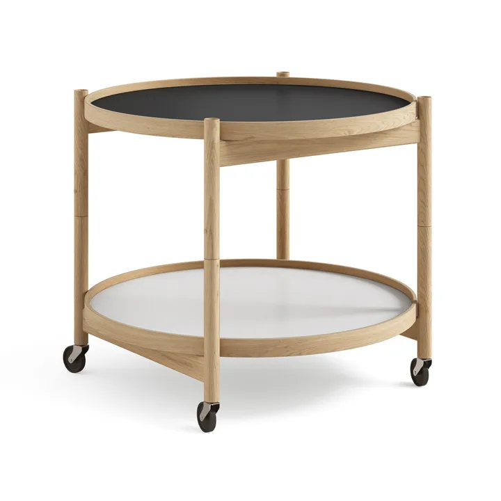 Bølling Tray Table model 60 - Base, oiled oak stand - Brdr. Krüger