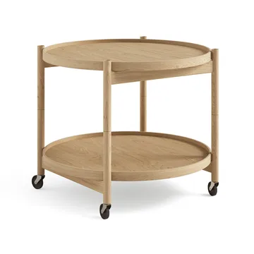Bølling Tray Table model 60 - Oiled oak, oiled oak stand - Brdr. Krüger