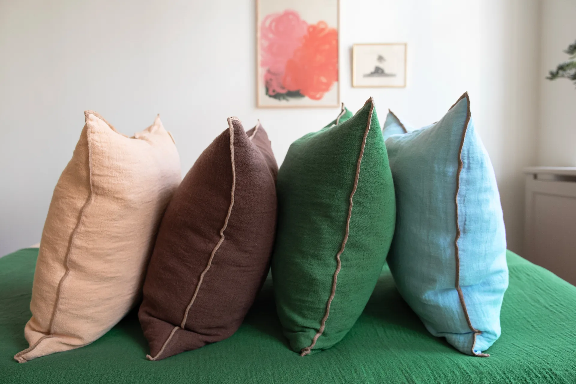 Evy cushion cover, Cobalt, 50x50 cm Brita Sweden