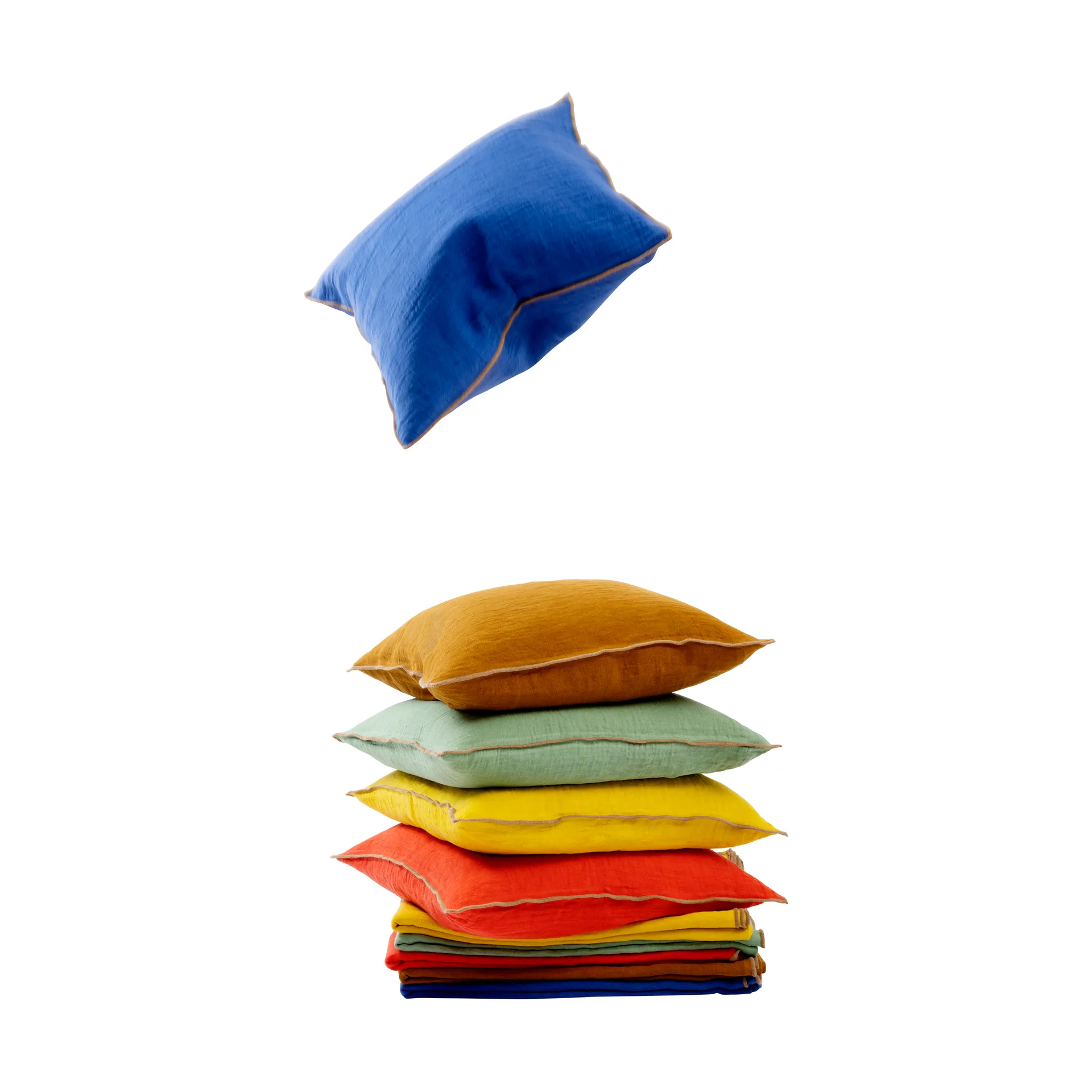 Evy cushion cover, Cobalt, 50x50 cm Brita Sweden