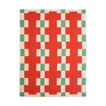 Marta blanket - Red, 180x130 cm - Brita Sweden
