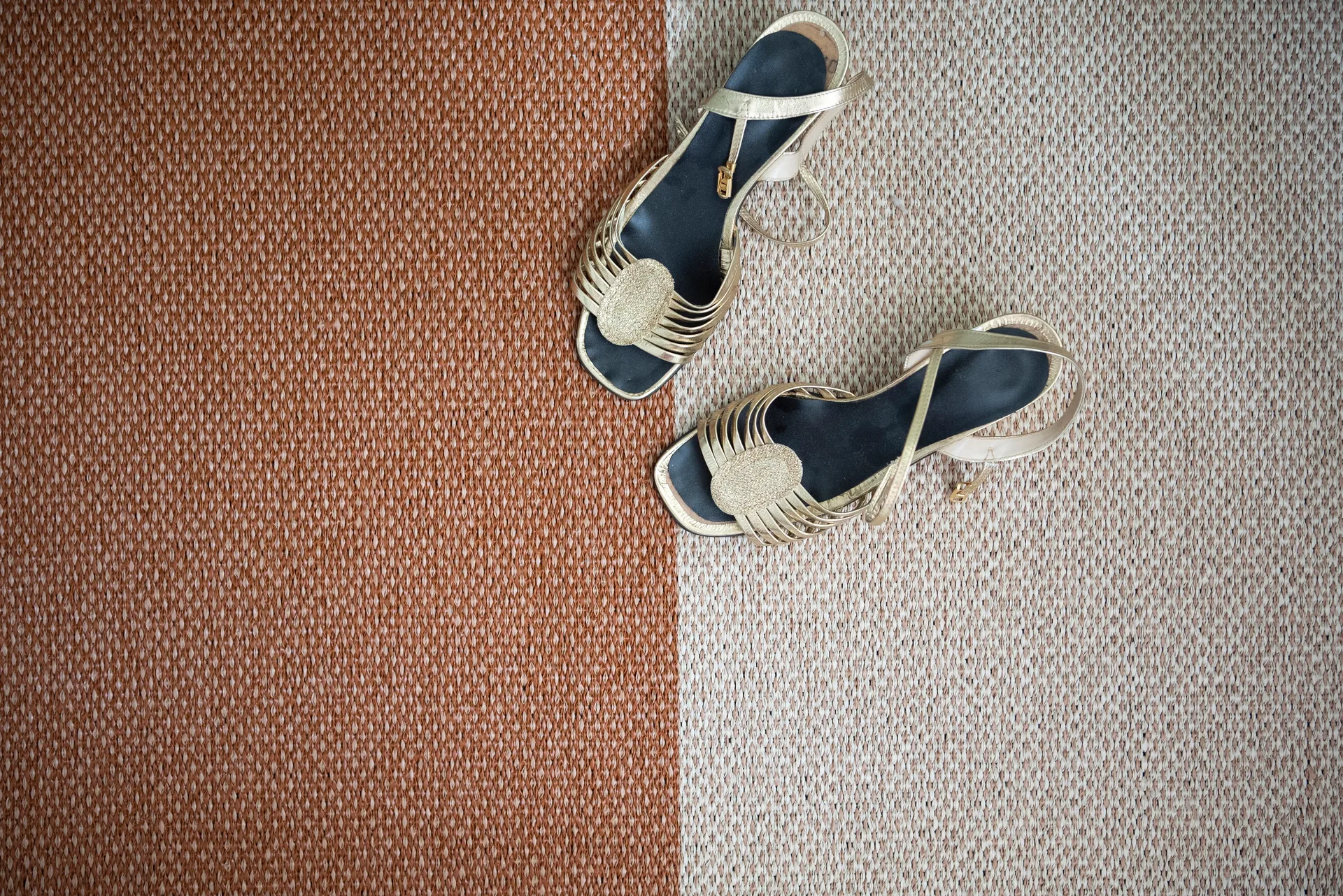 Moor rug cream (cream white-terracotta), 70x200 cm Brita Sweden