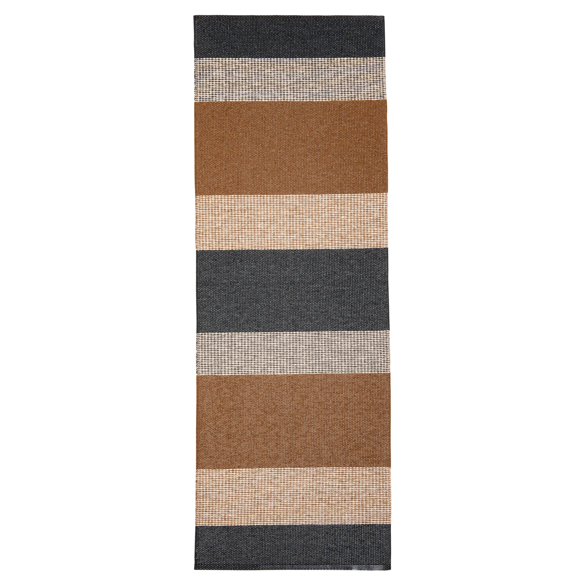 Seasons rug cacao (brown-black), 70x150 cm Brita Sweden
