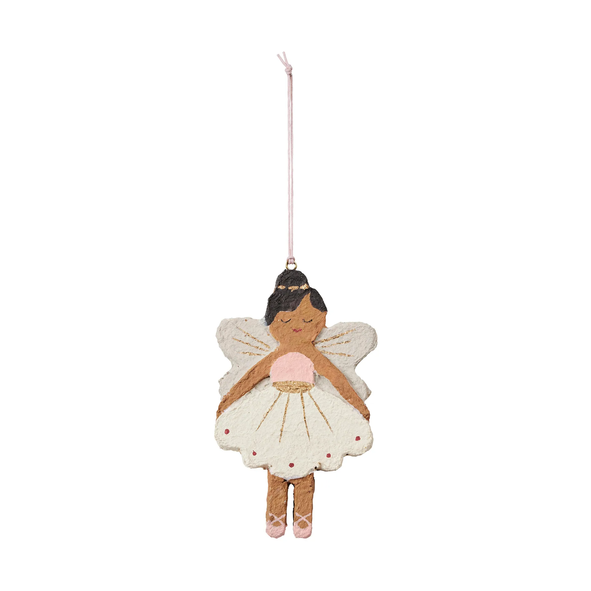 Fairy Tale ballerina Christmas tree decoration, Multi Broste Copenhagen