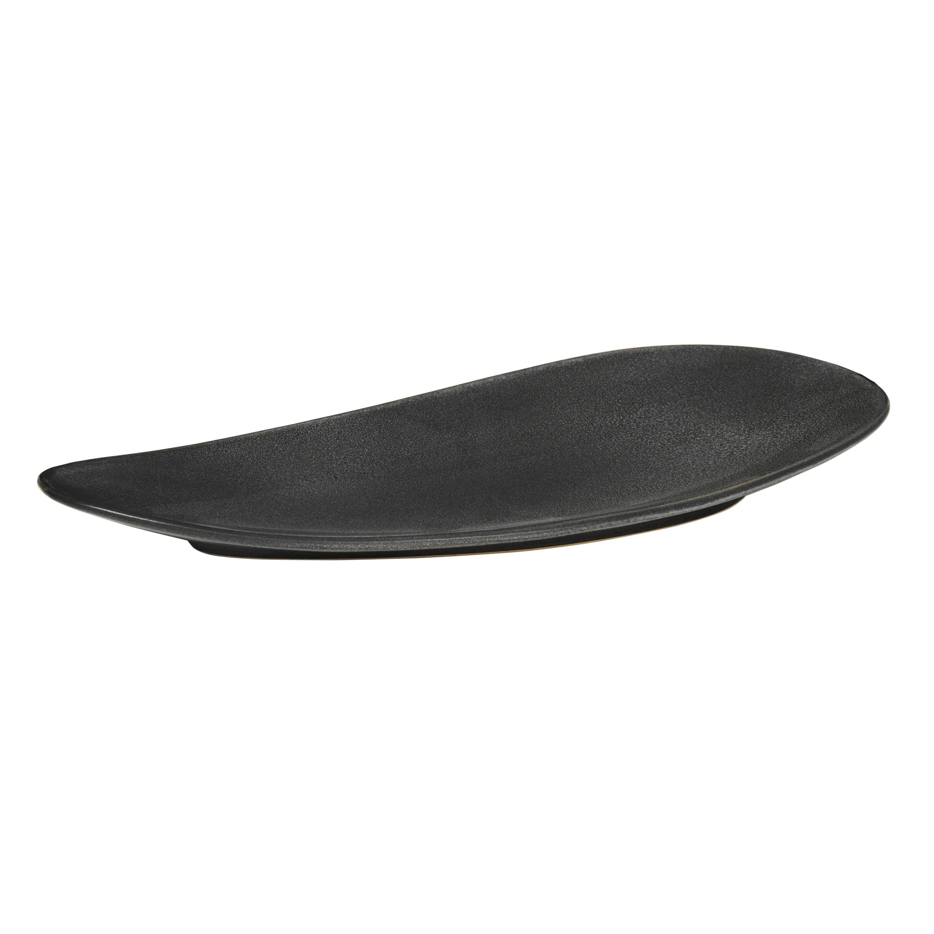 Limfjord plate 16x32 cm, soft grey Broste Copenhagen