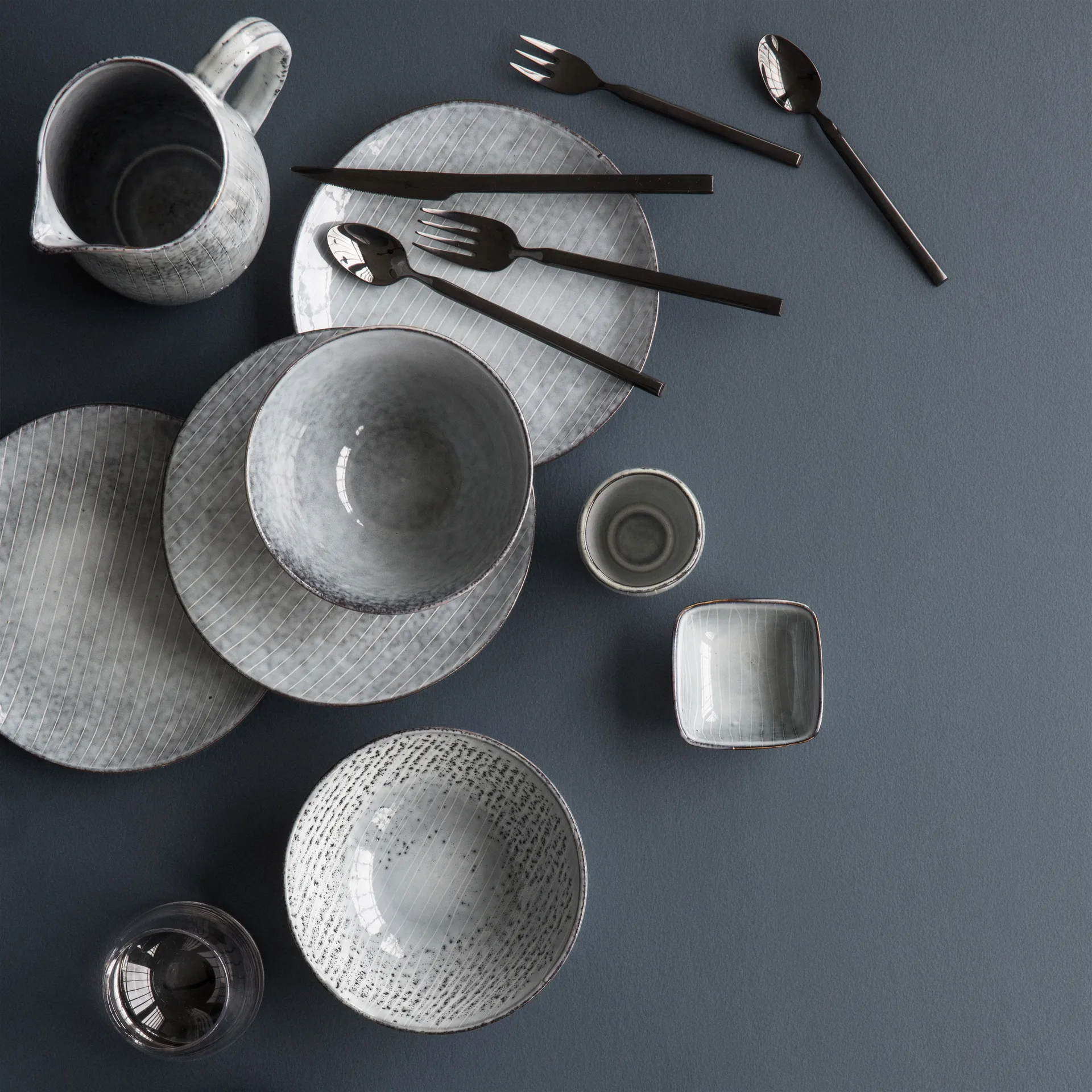 Nordic sea plate 4-pack Ø 20 cm Broste Copenhagen