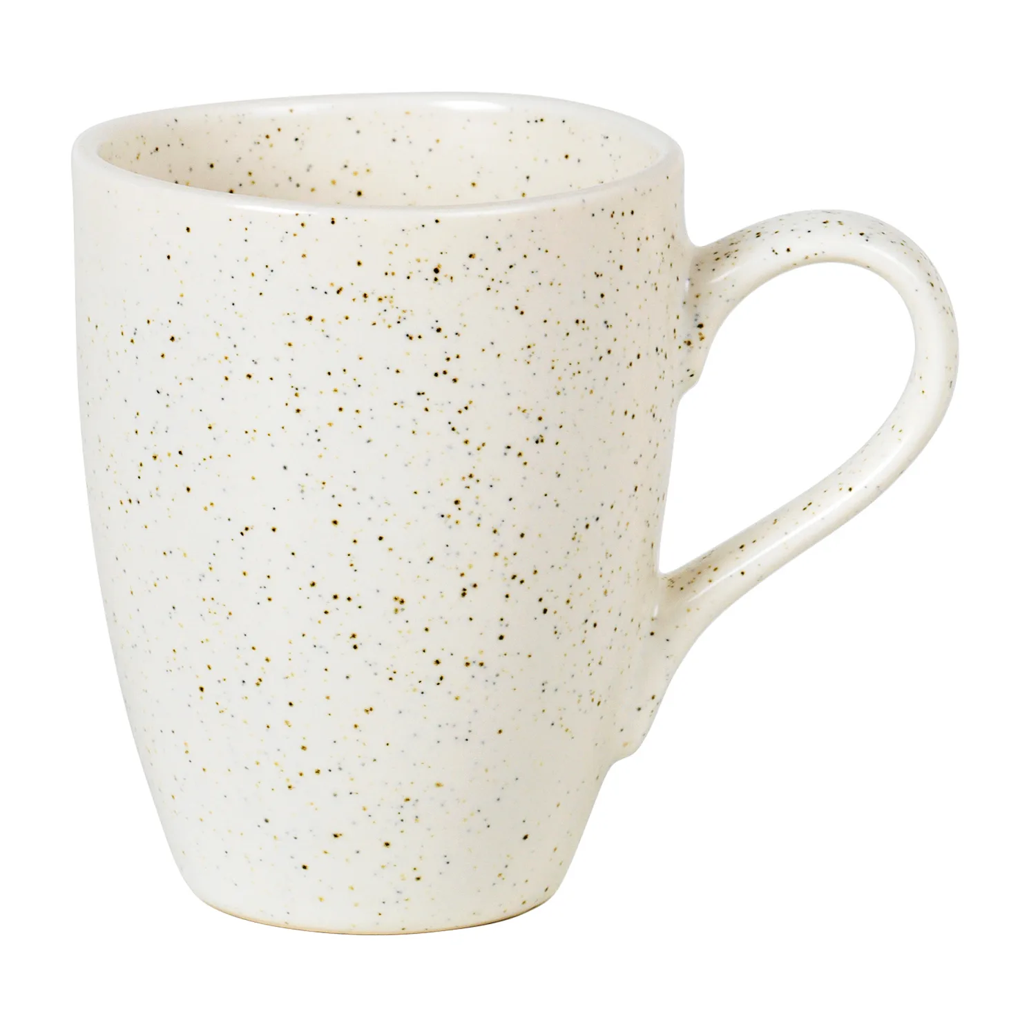 Nordic Vanilla mug with handle 25 cl, Cream with grains Broste Copenhagen