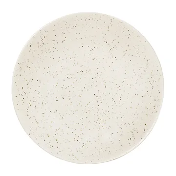 Nordic Vanilla plate Ø15 cm - Cream with grains - Broste Copenhagen