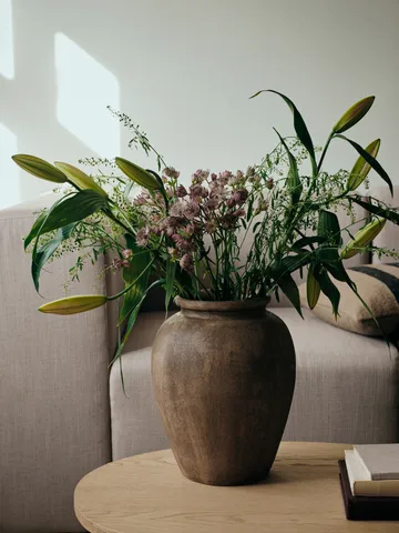 Uma vase - Rustic light brown, 30 cm - Broste Copenhagen