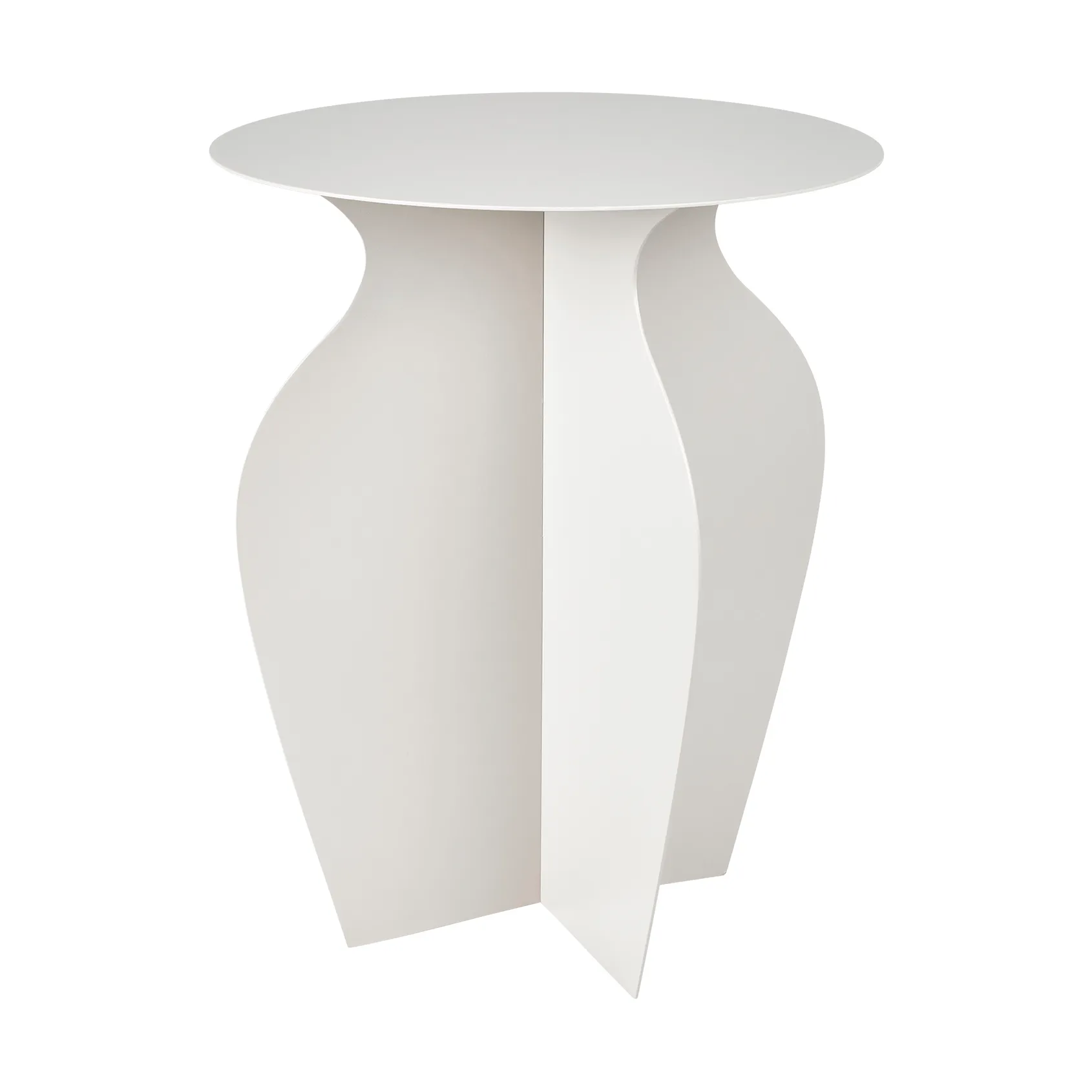 Urna side table Ø35x45 cm, Rainy day grey Broste Copenhagen