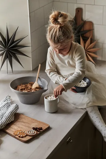 Venok Christmas star 40 cm - warm grey - Broste Copenhagen
