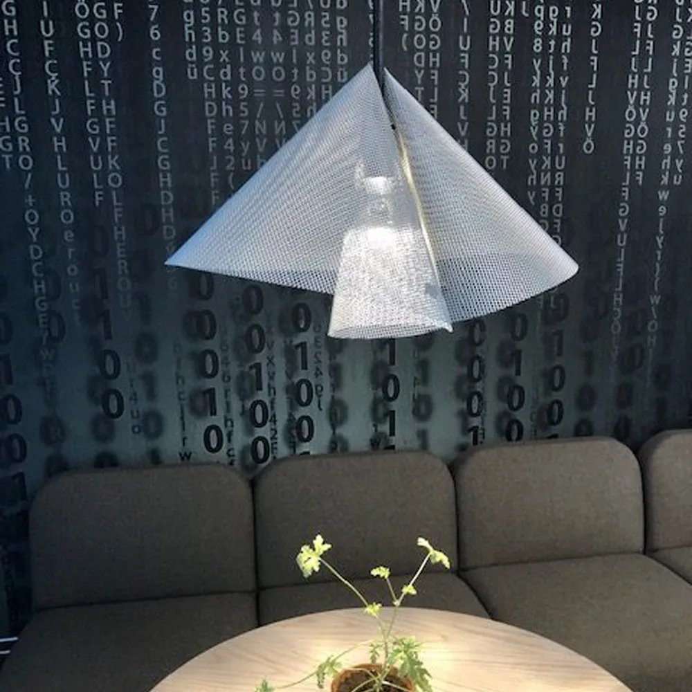 Diffuse pendant lamp, Silver, Ø45x32cm Bsweden