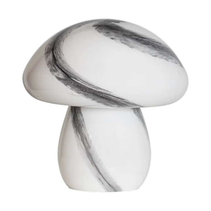 Mira Mushroom table lamp 30 cm - White-black - By Rydéns