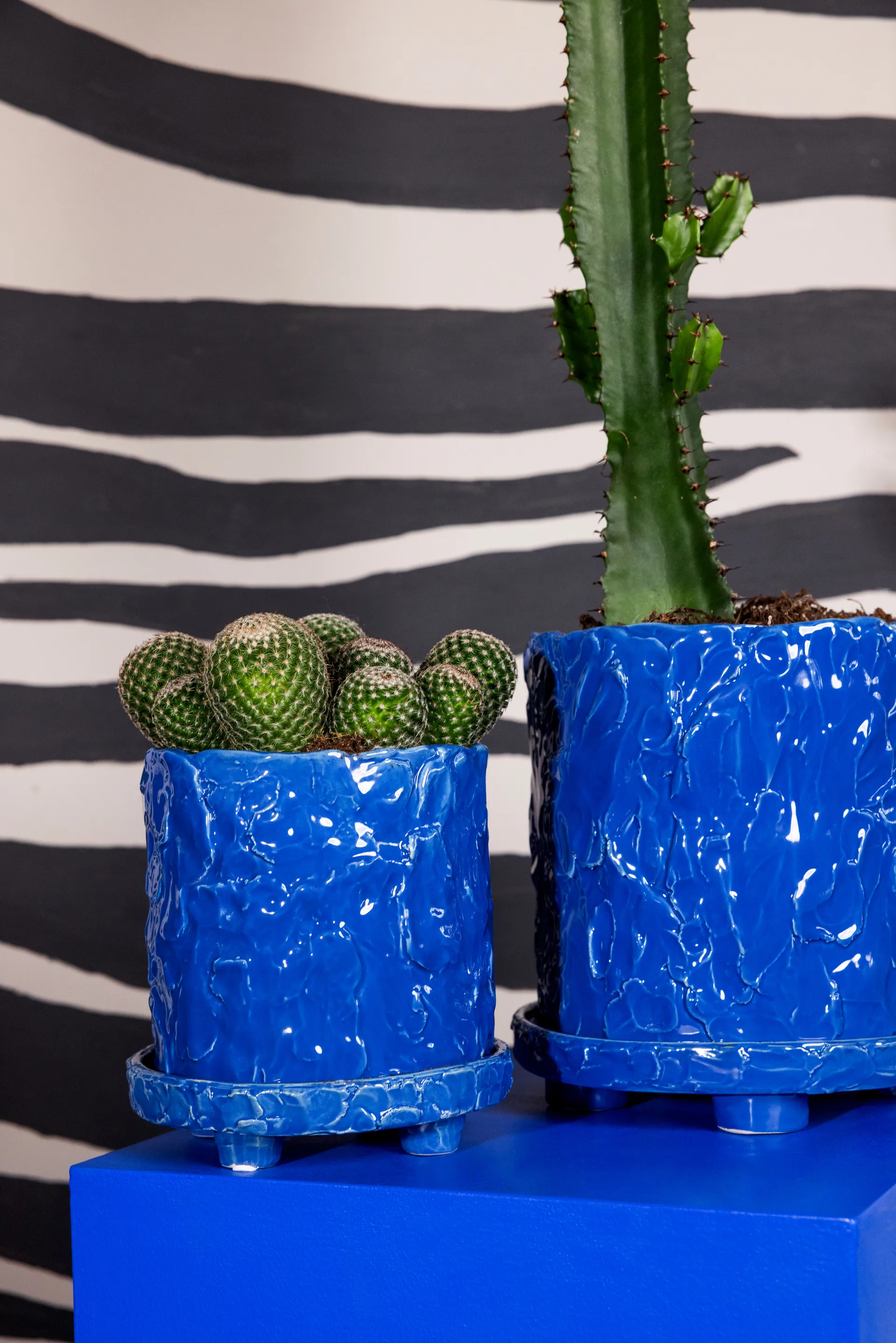 Muddy pot L Ø23 cm, Blue Byon