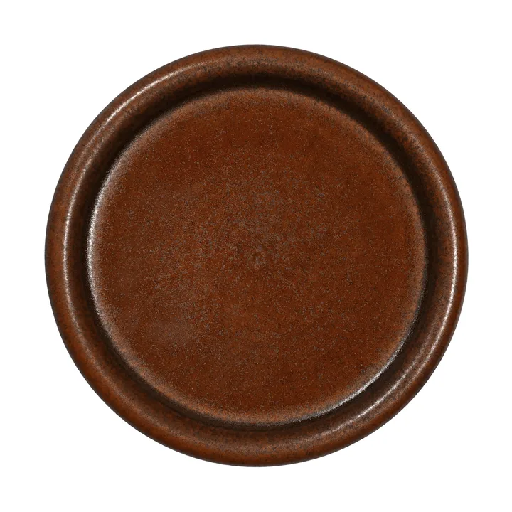 Porto saucer small Ø17 cm - Brown - Byon