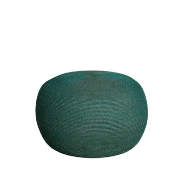 Circle footstool Ø75 cm - Dark green - Cane-line