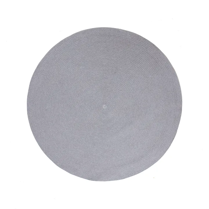 Circle rug round - Light grey, Ø140cm - Cane-line