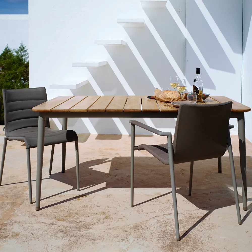 Core chair, Soft touch grey-lava grey Cane-line