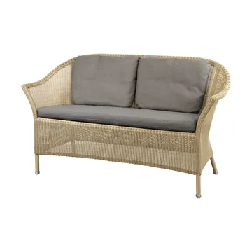 Derby/Lansing back cushion for chair/sofa - Cane-line Natté taupe - Cane-line