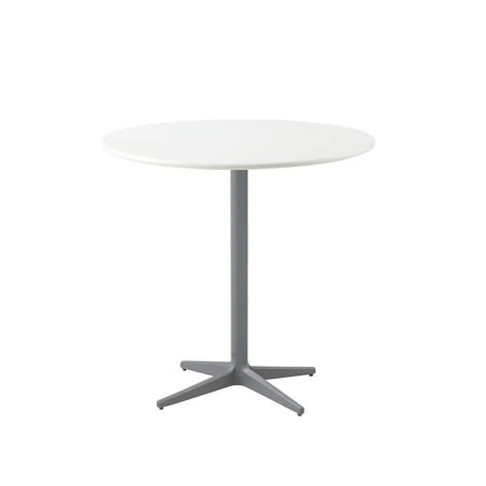 Drop coffee table Ø80 cm, White-light grey Cane-line