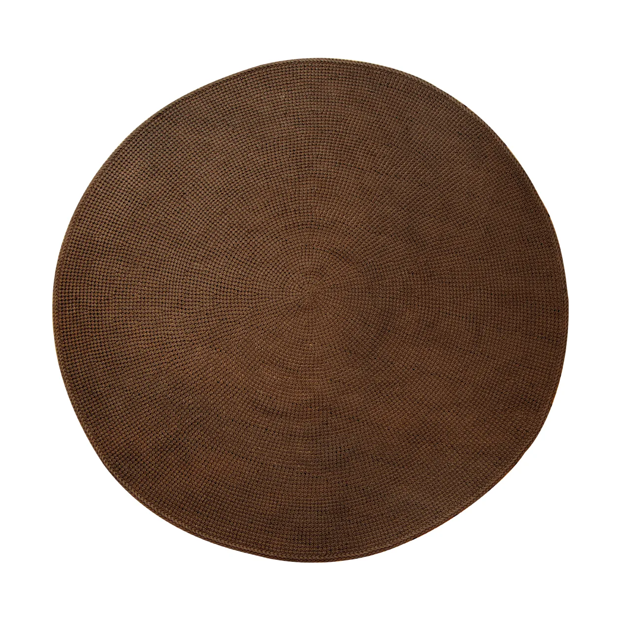 Knit rug Ø200 cm, Umber brown (Soft Rope) Cane-line
