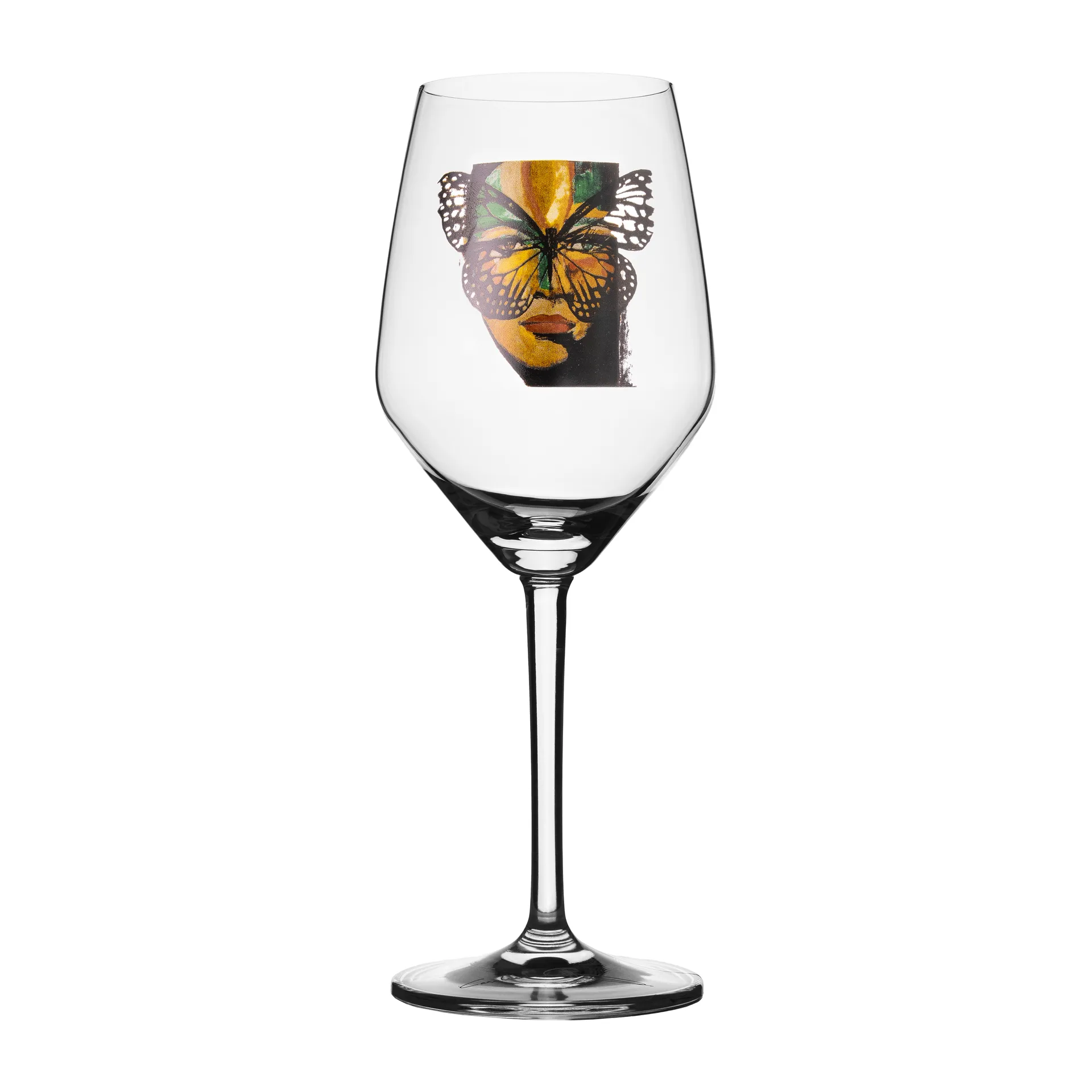 Golden Butterfly rosé glass 40 cl, Clear Carolina Gynning