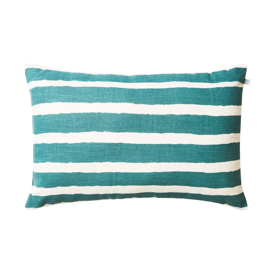 Block Stripe outdoor cushion 40x60 cm, Heaven blue-off white Chhatwal & Jonsson