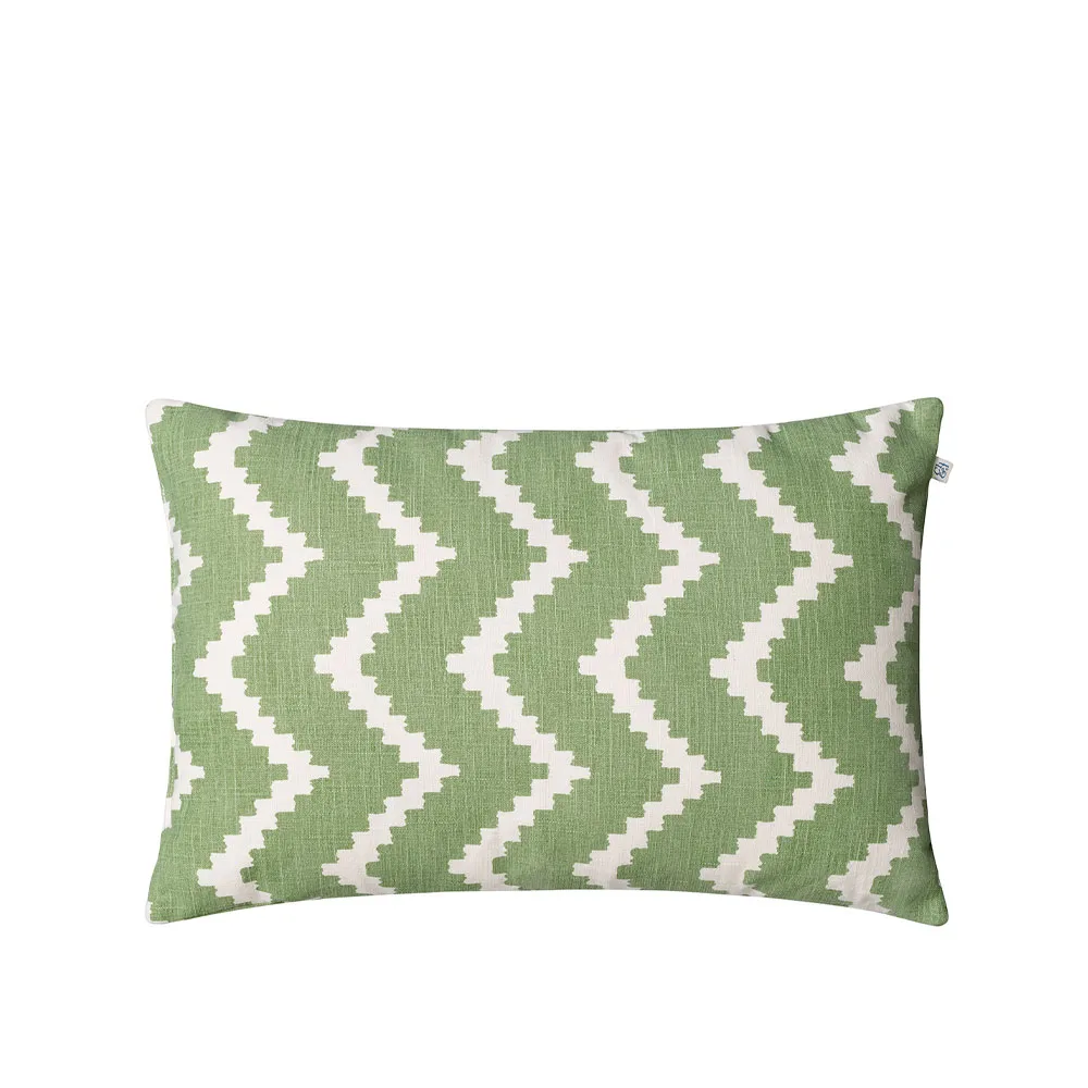 Ikat Sema cushion, Sage/off white, 40 cm Chhatwal & Jonsson