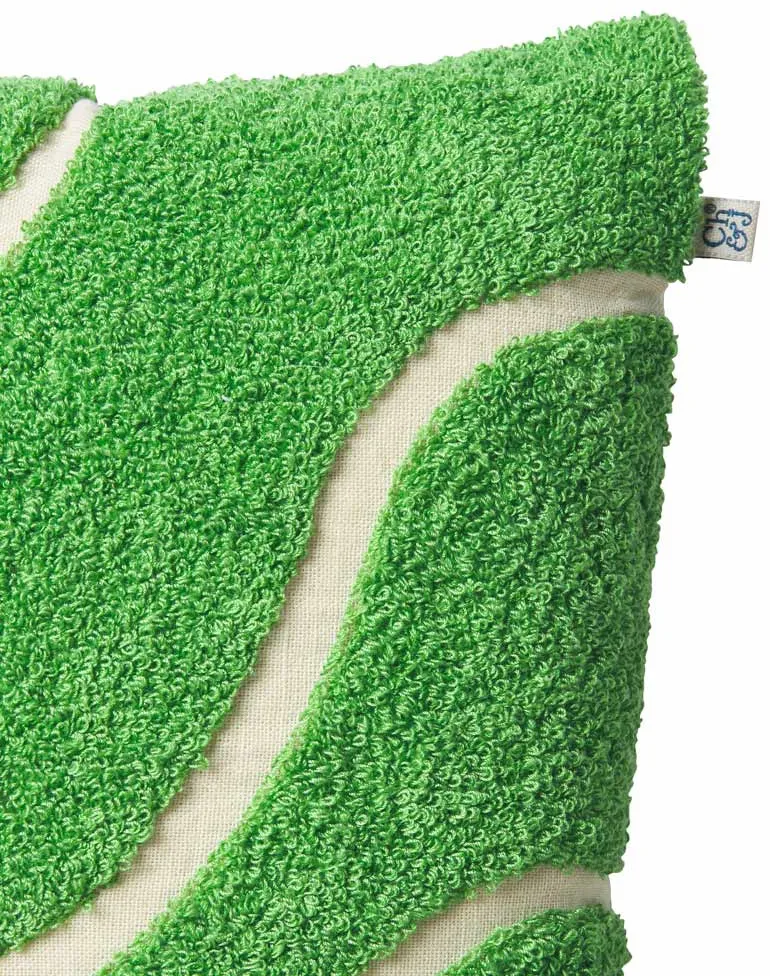 Kashi pillowcase 40x60 cm, Lime Chhatwal & Jonsson